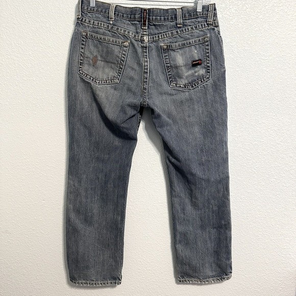 Ariat M4 FR Work Jeans Men's 36 X 32 Low Rise Boot Cut Flame Resistant - Picture 2 of 16